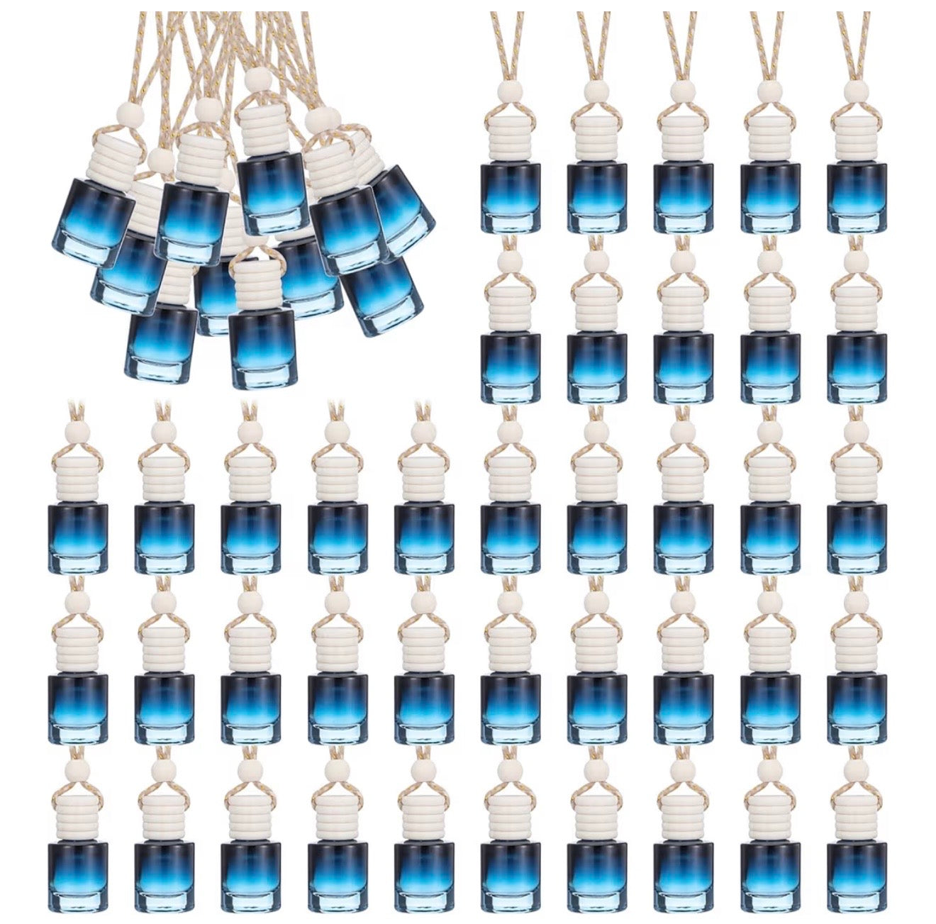 LIMITED EDITION BLUE GLASS JAR