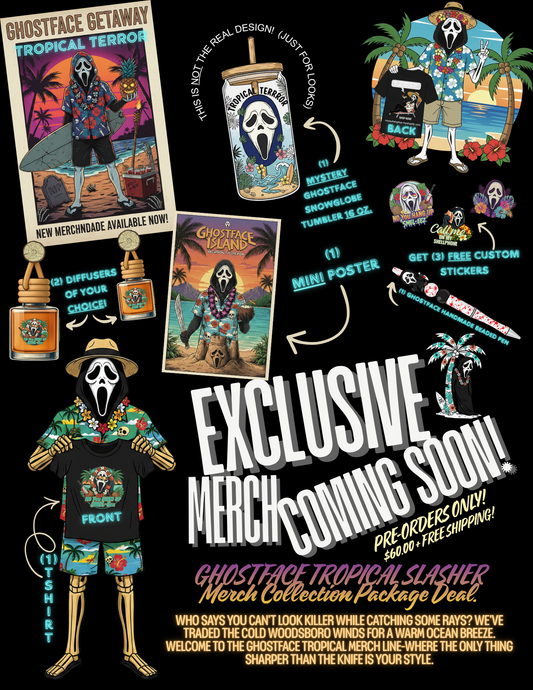 EXCLUSIVE MERCH PACKAGE 👻🌴📦
