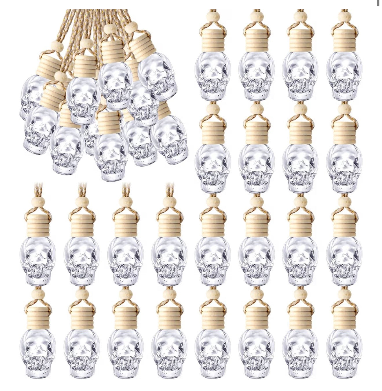 SKULL 💀 GLASS JAR