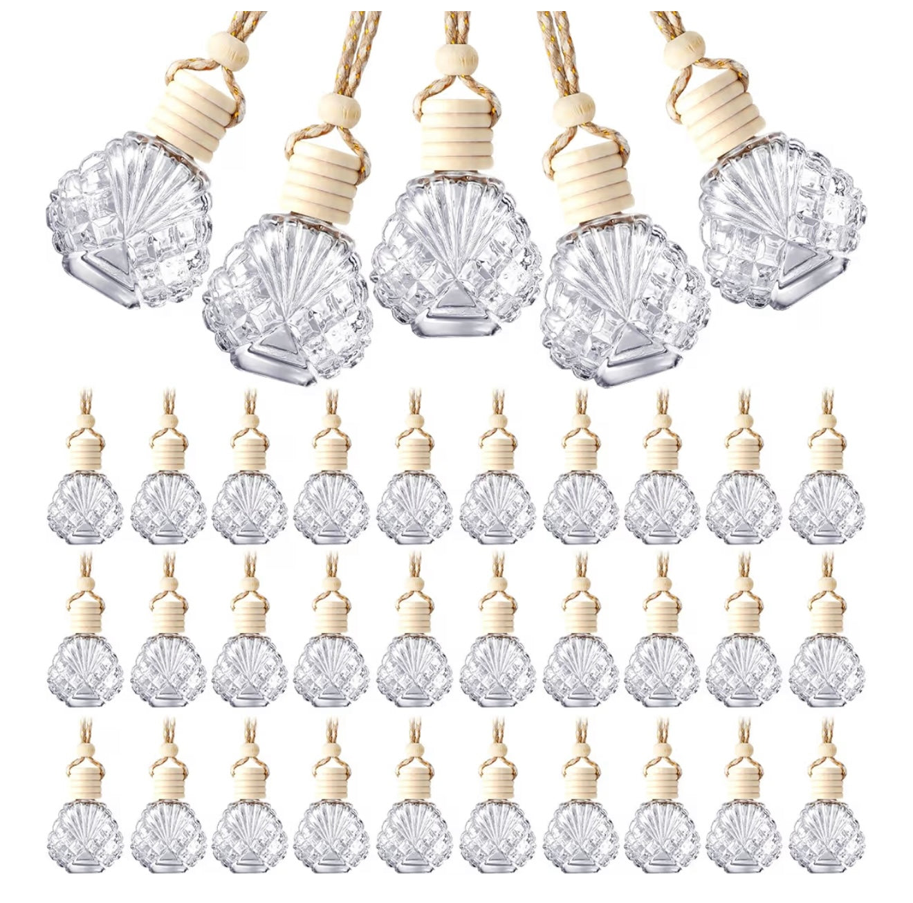 SHELL 🐚 GLASS JAR